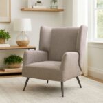 Armchair Mareta Gray Beige Black (4)
