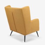 Armchair Mareta Yellow Black (7)
