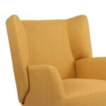 Armchair Mareta Yellow Black (9)