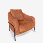 Armchair Palermo Dark Orange