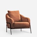 Armchair Palermo Dark Orange (10)