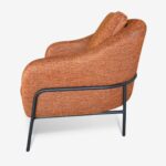 Armchair Palermo Dark Orange (12)