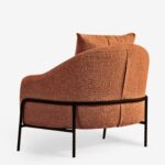 Armchair Palermo Dark Orange (13)