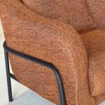 Armchair Palermo Dark Orange (9)