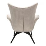 Armchair Tudor Velvet Creme (7)