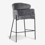 Bar Stool Tolerse Light Gray Black