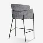 Bar Stool Tolerse Light Gray Black (3)