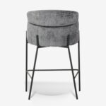 Bar Stool Tolerse Light Gray Black (6)