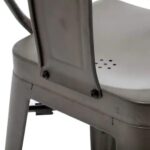 Bar Stool With Backrest Utopia Anthracite (13)