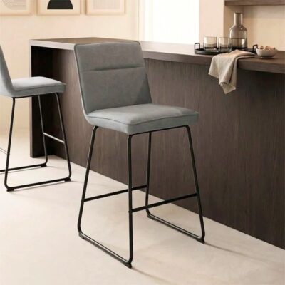 Bar Сtool Essential Grey Black (2)