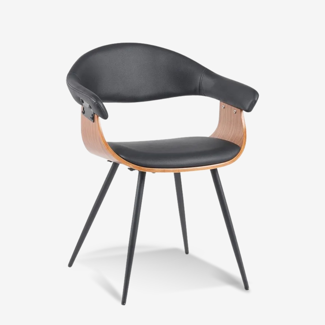 Chair Austen Black_Walnut Chair Austen Black Walnut