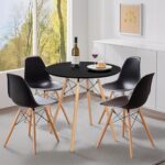 Chair Julita Black Natural (2)