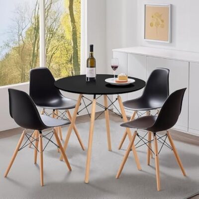 Chair Julita Black Natural (2)