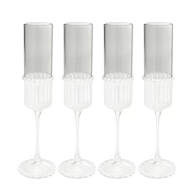Champagne Glass Noelle 25cm (2)