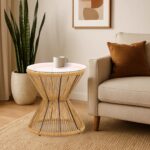 Coffee Table Mabil Natural Ø50cm (2)