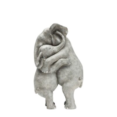Deco Figurine Elephant Hug