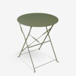 Dining Table Bistro 3pc Green Ø60cm (4)