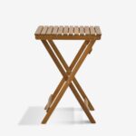Folding Table Lazio Natural 50x50cm (6)