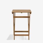 Folding Table Lazio Natural 50x50cm (7)