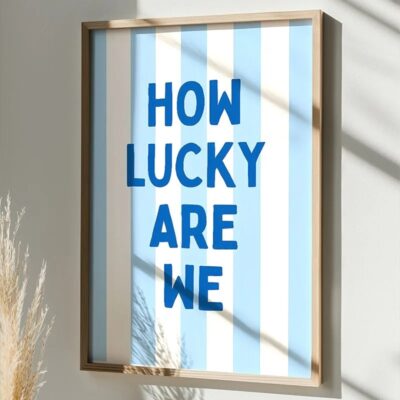 Framed Print Luckely 33x48cm (2)