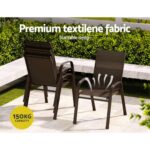 Garden Armchair Calan Brown (12)