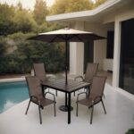 Garden Armchair Calan Brown (2)