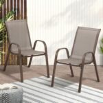 Garden Armchair Calan Brown (5)