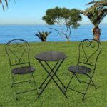 Garden Set Walen Black 3 pieces (5)