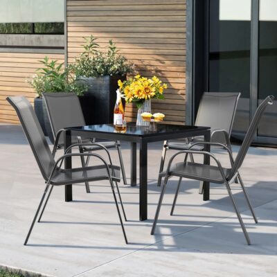 Outdoor Armchair Calan Anthracite (6)
