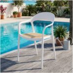 Outdoor Chair Ember White Beige (3)