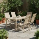 Outdoor Folding Armchair Candor Champagne (2)
