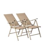 Outdoor Folding Armchair Candor Champagne (7)