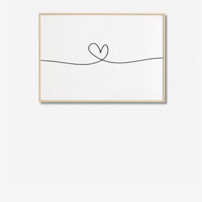 Picture With Frame Heily 48x33cm