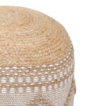 Pouf Pallo Beige Neutrale Ø40cm (3)