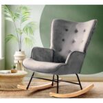 Rocking Armchair Georgia Gray Natural (2)