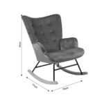 Rocking Armchair Georgia Gray Natural (7)