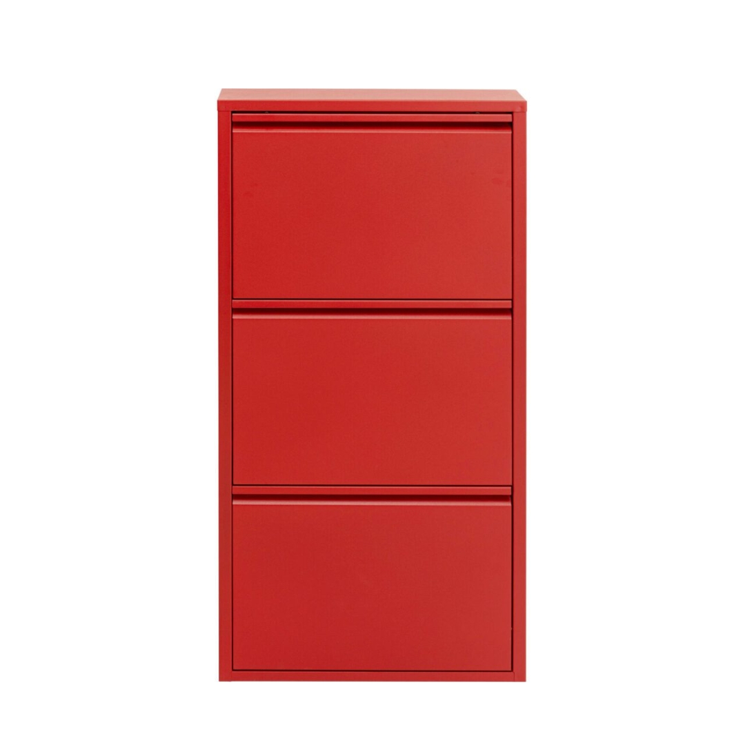 Shoe Container Caruso 3 Red (MO) 1 Shoe Container Caruso 3 Red (MO)