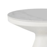 Side Table Coozlin White Ø50cm (3)