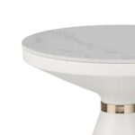 Side Table Coozlin White Gold Ø50cm (3)