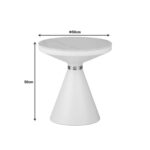 Side Table Coozlin White Gold Ø50cm (5)