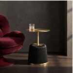 Side Table Endless Vegas Black Ø40cm