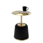 Side Table Endless Vegas Black Ø40cm