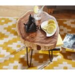 Side Table Tripp Natural Black 32x30cm (5)