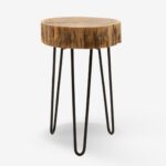 Side Table Tripp Natural Black 32x30cm (6)