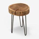 Side Table Tripp Natural Black 32x30cm (7)