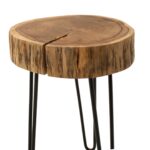Side Table Tripp Natural Black 32x30cm (8)