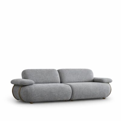 Divan Madrid Gri i Çelët 240 cm