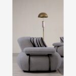 Divan Madrid gri i çelët 300 cm