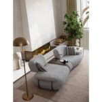 Divan Madrid me Tavolinë Gri 300cm (7)