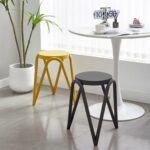 Stool Serzona Black Ø27cm (2)